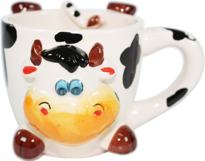

Bohra BHKIDSMUG33 Ceramic Mug(360 ml), Multicolor