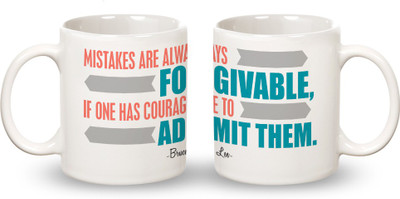

Posterboy Mistakes - Bruce Lee Ceramic Mug(350 ml), Multicolor