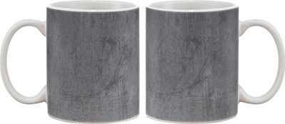 

Artifa Grunge Texture Porcelain, Ceramic Mug(350 ml), Multicolor