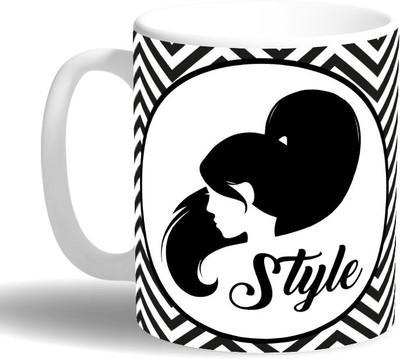 PRINT OPERA STYLE Ceramic Mug(330 ml), Multicolor