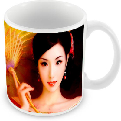 

Sleep Nature's SN-MG-372 Ceramic Mug(350 ml), Multicolor