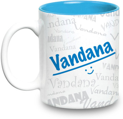 Hot Muggs Me Graffiti - Vandana Ceramic Mug(350 ml)