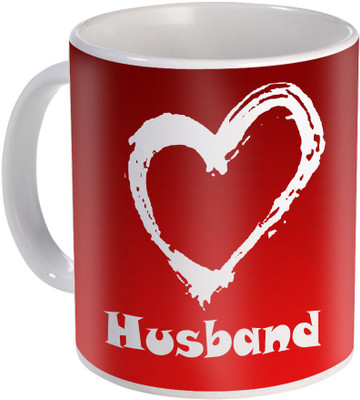 

SKY TRENDS World Best Husband For Amazing Gift to Speciaky for Valentine Day Design (11) Ceramic Mug(320 ml), White