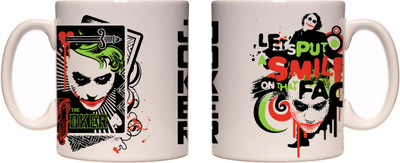 

Posterboy Joker 'Let'S Put A Smile On That Face' (Officially Licensed) Ceramic Mug, Multicolor