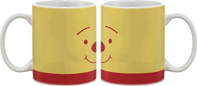 

Artifa Yellow Bear Porcelain, Ceramic Mug(350 ml), Multicolor
