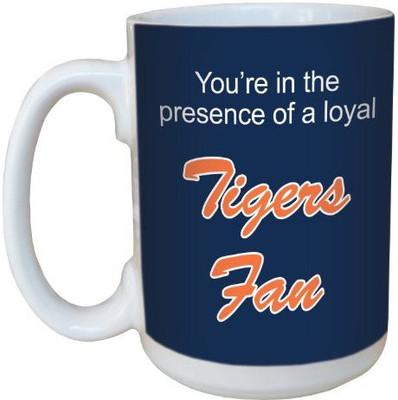 

Tree-Free Greetings Greetings lm44086 Tigers Baseball Fan Ceramic with Full-Sized Handle, 15-Ounce Ceramic Mug(60 ml), Multicolor