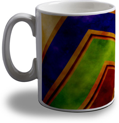 

Artifa Abstract Design AMG0061 Porcelain, Ceramic Mug(350 ml), Multicolor