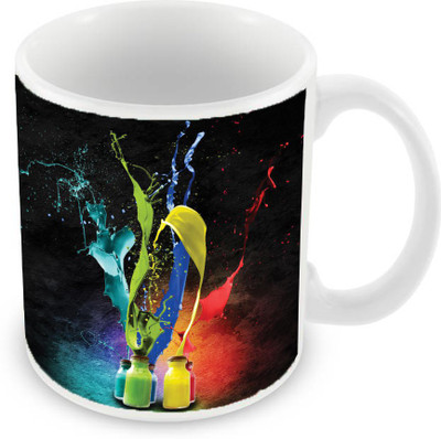 

Sleep Nature's SN-MG-2440 Ceramic Mug(350 ml), Multicolor