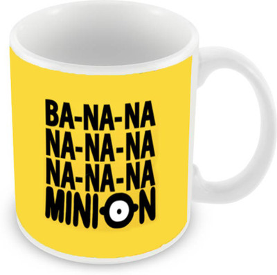 

Sleep Nature's SN-MG-1074 Ceramic Mug(350 ml), Yellow