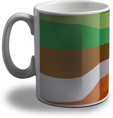 

Artifa Abstract Design AMG0147 Porcelain, Ceramic Mug(350 ml), Multicolor