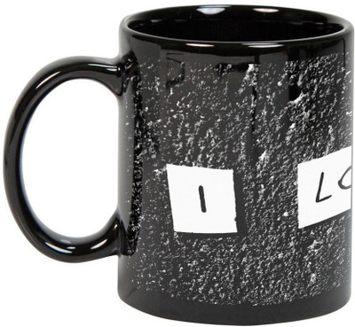 

Prithish I Love You Wall Background Black Ceramic Mug(330 ml), Multicolor