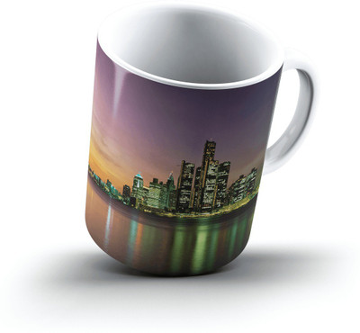 

Ucard Motor City Detroit Michigan2509 Bone China, Ceramic, Porcelain Mug(325 ml)