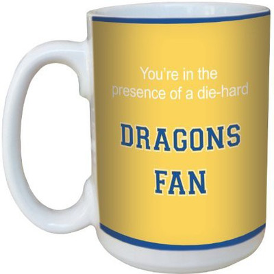 

Tree-Free Greetings Greetings lm44691 Dragons College Basketball Ceramic with Full-Sized Handle, 15-Ounce Ceramic Mug(60 ml), Multicolor