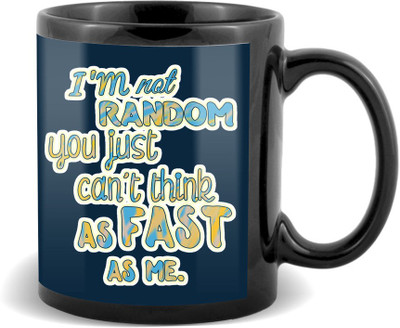 

SKY TRENDS I M Sorry I Never Meant To Heart You With Cute Bear Special Gifts For Birthday And Anniversary Black Coffee Ceramic Mug(320 ml)