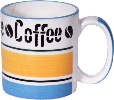 

Clay Creations Clay Creations Bone China Coffees - Pack of SIX 109 Bone China Mug(250 ml, Pack of 6)