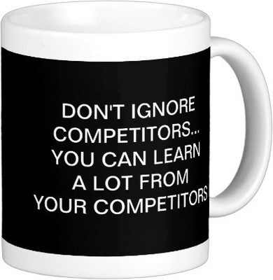 

Exoctic Silver Mast Quotes A108 Ceramic Mug(250 ml), Black;white