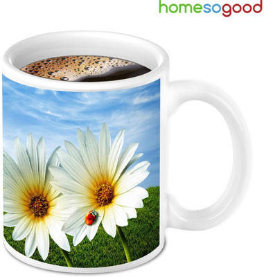 41% OFF on Homesogood New Day Fresh Beginning For Your Coffee Ceramic Mug(280 ml) 41% OFF on Homesogood New Day Fresh Beginning For Your Coffee Ceramic Mug(280 ml)