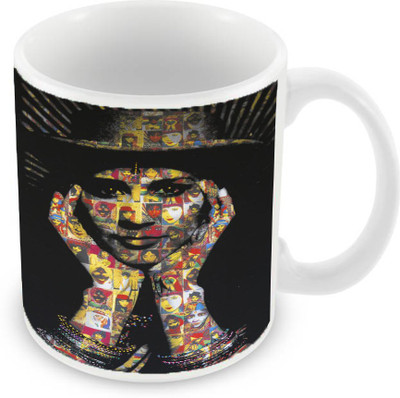 

Sleep Nature's SN-MG-438 Ceramic Mug(350 ml), Multicolor
