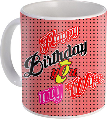 

SKY TRENDS Love Gifts For Your Special Valentine For Girlfriend Boyfriend Wounderful Wife Husband Friend Anniversary Birthday Design095 Ceramic Mug(325 ml), White