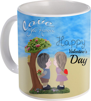 

SKY TRENDS Love Gifts For Your Special Valentine For Girlfriend Boyfriend Wounderful Wife Husband Friend Anniversary Birthday Design013 Ceramic Mug(325 ml), White