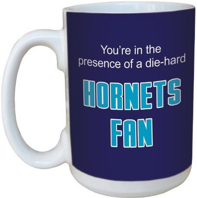 

Tree-Free Greetings Greetings lm44158 Hornets Basketball Fan Ceramic with Full-Sized Handle, 15-Ounce Ceramic Mug(60 ml), Multicolor