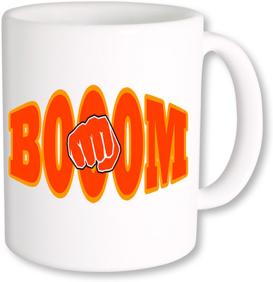 

PhotogiftsIndia Boom Ceramic Mug(325 ml), Multicolor