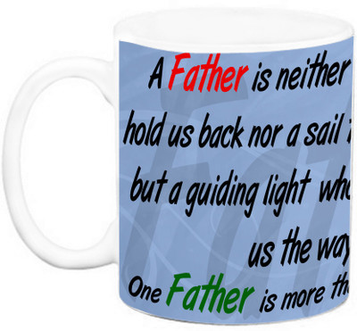 

EFW FATHER LOVE U DAD Ceramic Mug(325 ml), White