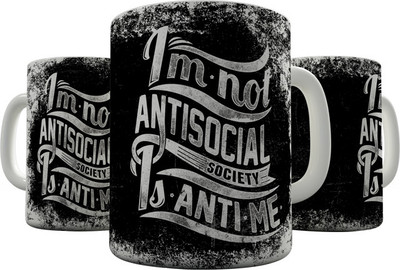 

Shaildha QU33 Ceramic Mug(350 ml), Multicolor