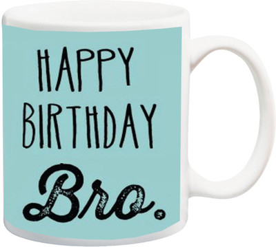 

ME&YOU Gift for Brother/Buddy/Bhai Ceramic Mug(325 ml), Multicolor