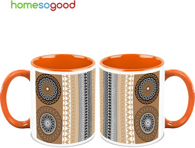 37% OFF on Homesogood Aiming The Arrow (2s) Ceramic Mug(325 ml, Pack of 2) 37% OFF on Homesogood Aiming The Arrow (2s) Ceramic Mug(325 ml, Pack of 2)