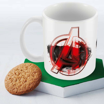 

Posterboy Age Of Ultron Logo Officially Licensed (Pack Of 1) Ceramic Mug(350 ml), Multicolor