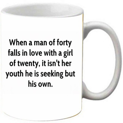 

Maison N Mode Falls In Love With A Girl Coffee Ceramic Mug(330 ml), Multicolor