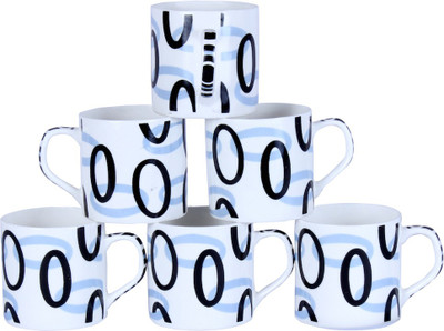 

Pearl R-320 Bone China(Multicolor, Pack of 6)