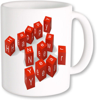 

PhotogiftsIndia happy new year 087 Ceramic Mug(325 ml)