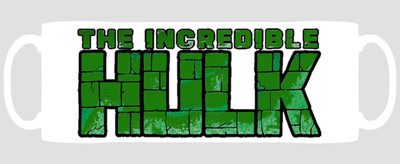 

Mooch Wale The Incredible Hulk Logo Ceramic Mug(325 ml), Multicolor