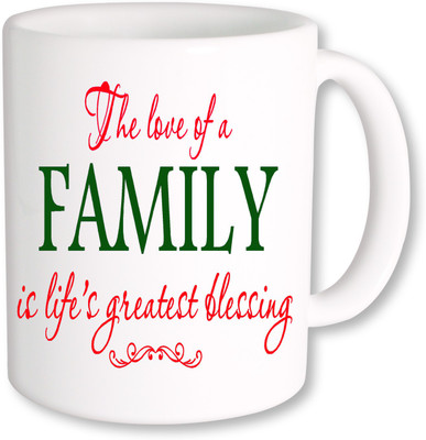 

PhotogiftsIndia Family 002 Ceramic Mug(325 ml), Multicolor