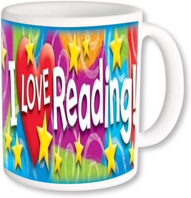 

PhotogiftsIndia I Love Reading 02 Ceramic Mug(325 ml)