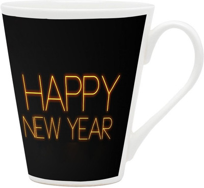 

Homesogood New Year Abstract Art Ceramic Mug(355 ml)