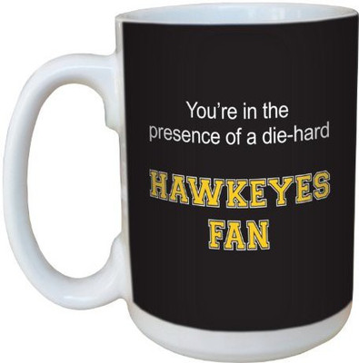 

Tree-Free Greetings Greetings lm44741 Hawkeyes College Basketball Ceramic with Full-Sized Handle, 15-Ounce Ceramic Mug(60 ml), Multicolor