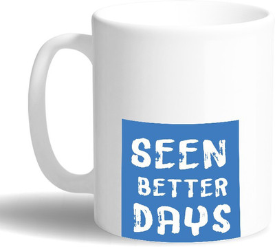 

PRINT OPERA Seen better days Ceramic Mug(330 ml), Multicolor