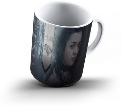 

Ucard Arya Game Of Thrones894 Bone China, Ceramic, Porcelain Mug(325 ml)