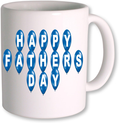 

PhotogiftsIndia Happy Fathers Day 096 Ceramic Mug(350 ml), White