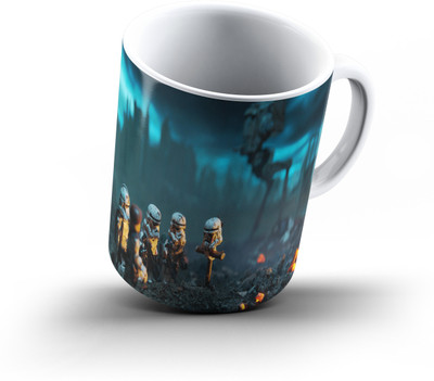 

Ucard Lego Star Wars974 Bone China, Ceramic, Porcelain Mug(325 ml), Multicolor