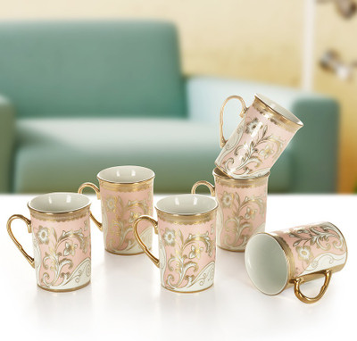 

Buono Casa GH CM 02 Porcelain(Pink, Pack of 6)