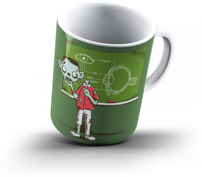 

Ucard Eye Lesson313 Bone China, Ceramic, Porcelain Mug(325 ml), Multicolor