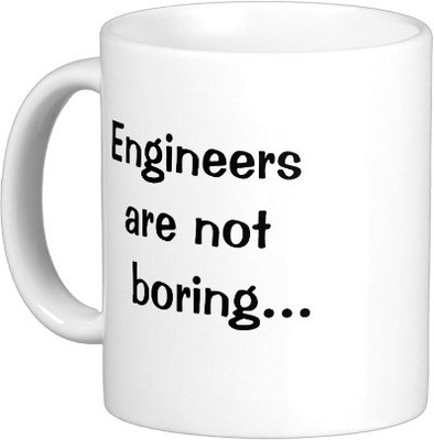 

Exoctic Silver MUG19 Ceramic Mug(250 ml), White