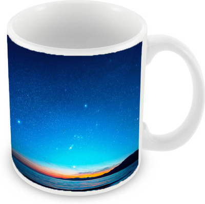 

Sleep Nature's SN-MG-790 Ceramic Mug(350 ml), Blue
