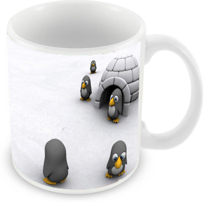 

Sleep Nature's SN-MG-693 Ceramic Mug(350 ml), White