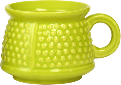 

caffeine CK-TEC1010-CR/7-G/1 Ceramic Mug(400 ml), Green