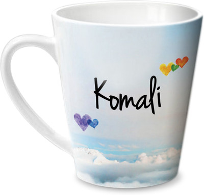

Hot Muggs Simply Love You Komali Conical Ceramic Mug(350 ml)
